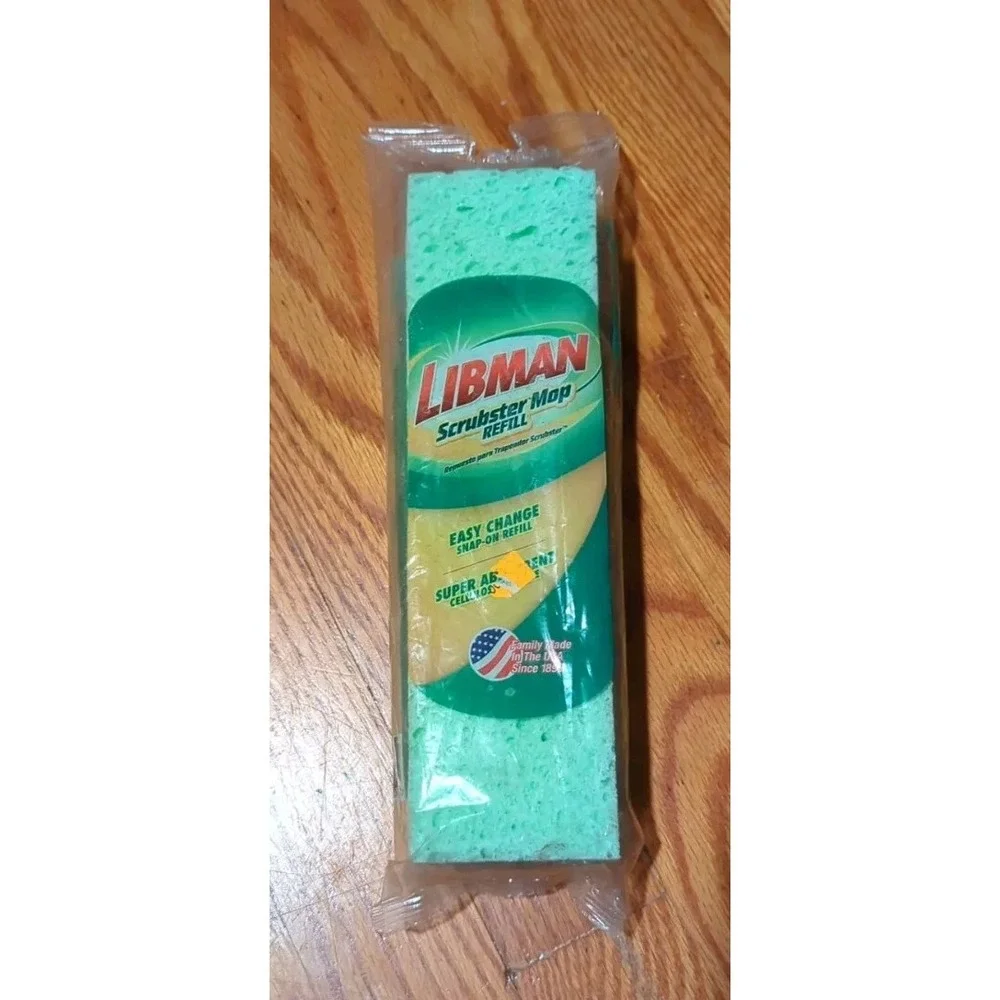 Libman 03105 Scrubster Mop Refill, 9